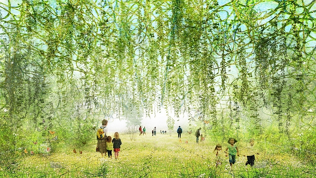 パナソニック、大阪・関西万博パビリオン「ノモの国」のファサードを横浜園芸博で再利用へ