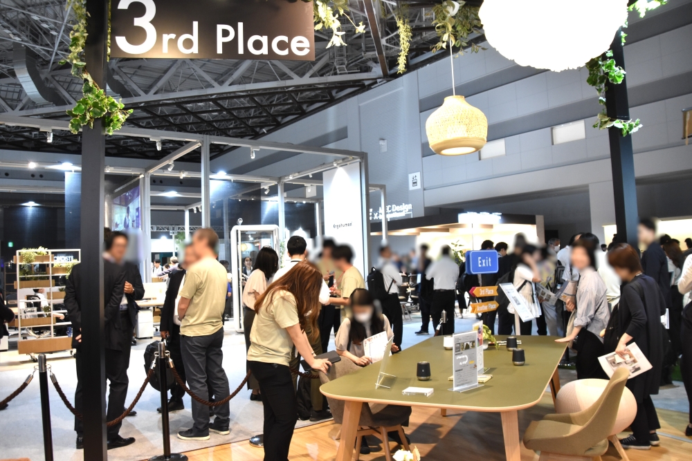 昨年東京ビッグサイトで開催されたオルガテック2025の会場内