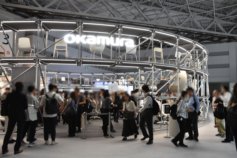 昨年東京ビッグサイトで開催されたオルガテック2025の会場内