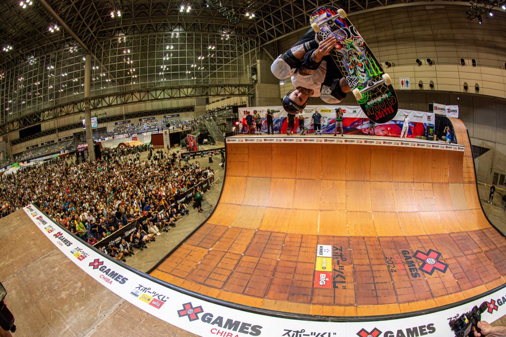 昨年のスケートボードの様子