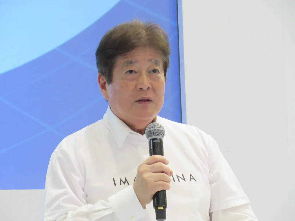 今治市海事都市交流委員会の檜垣幸人会長（今治造船社長）